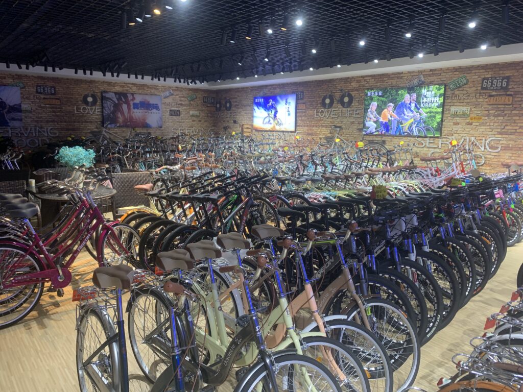 Momadun bicycle showroom finished products OEM ODM